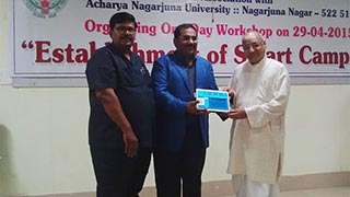 MOU Signing with Acharya Nagarjuna University - Guntur, Andhra Pradesh