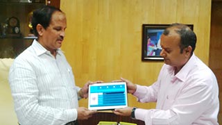 MOU Signing with Andhra University - Visakhapatnam, Andhra Pradesh